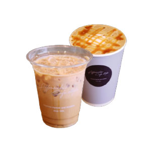 キャラメルラテ